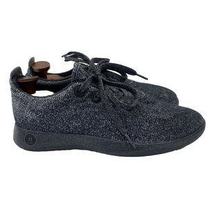 Allbirds Mens Wool Runners Running Shoes Natural Black 9 1020 NV1